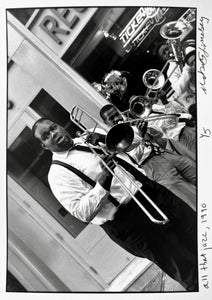 Jazz City by Roberta Fineberg, Black-and-White Street Photography New York