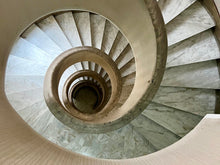 Load image into Gallery viewer, Spiral Staircase by Roberta Fineberg, Color Photography in Rome, Italy
