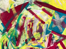 Load image into Gallery viewer, Let Go by a.muse, Abstract Art on Watercolor Paper, Emerging Art
