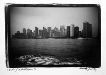 Load image into Gallery viewer, Lower Manhattan I, New York City by Roberta Fineberg, Black-and-White Photography of Waterfront

