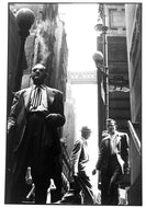 Wall Street by Leonard Freed, Black-and-White Photography New York City 1950s