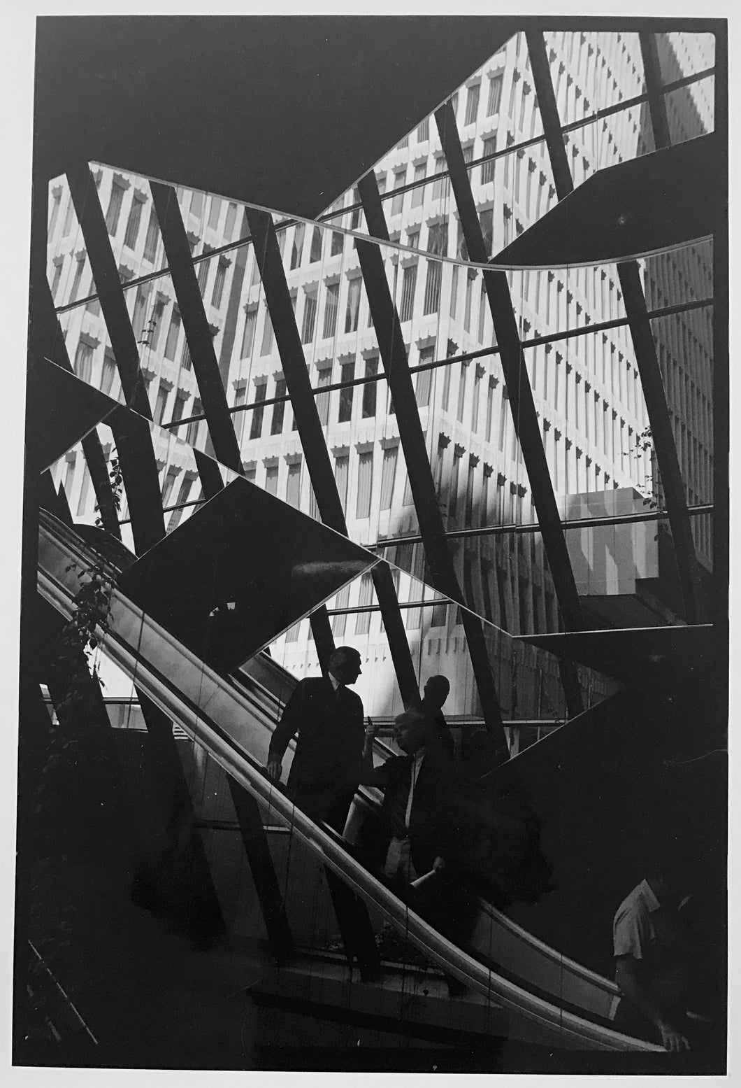 New York, New York by Leonard Freed, Black-and-White Vintage Photograph Men in Suits 1980s