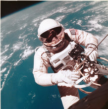 Load image into Gallery viewer, Gemini 4, NASA Astronaut Ed White in Space above Hawaii 1960s by James McDivitt
