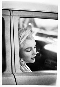Marilyn Monroe in Car on Set of the Misfits, 1960s by Ernst Haas