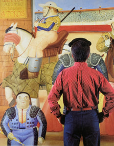 Botero in his Studio, Paris, Photograph of Legendary Artist Fernando Botero (1932-2023)