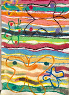 Chasing Butterflies by a.muse, Art on Japanese Washi Paper.