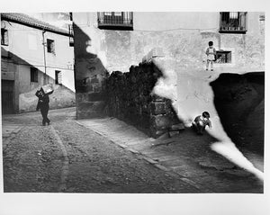 Street Shadow Avila Spain, Figurative Photography 1950s by Ernst Haas