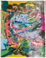 Animal Face I by a.muse, Oil Painting on Paper