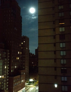 Wolf Moon by Roberta Fineberg, Photography of a Night of the Full Moon, New York City