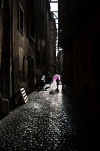 Load image into Gallery viewer, Roman Sun Shower by Roberta Fineberg, Contemporary Color Photography of Italy

