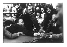 Load image into Gallery viewer, Martin Luther King by Leonard Freed, Black-and-White Photograph of MLK 1960s
