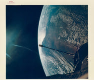 NASA, Gemini 4 View of Earth, 1960s Vintage Color Photograph on Kodak Paper