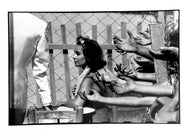 Elizabeth Taylor by Burt Glinn, Black-and-White Press Print of Hollywood Star 1950s.
