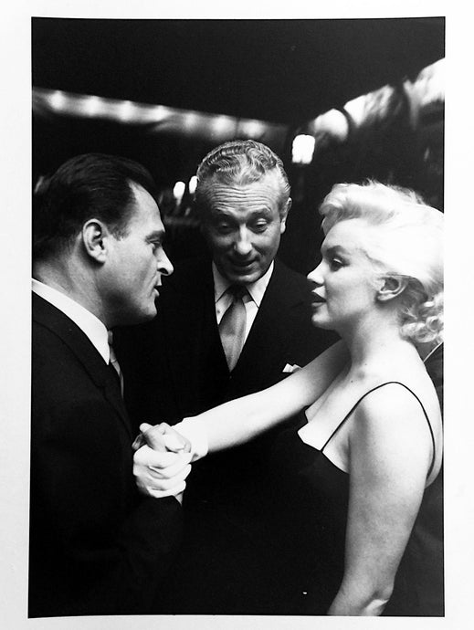 Marilyn Monroe by Burt Glinn, Black-and-White Portrait Photograph of Hollywood Star 1950s