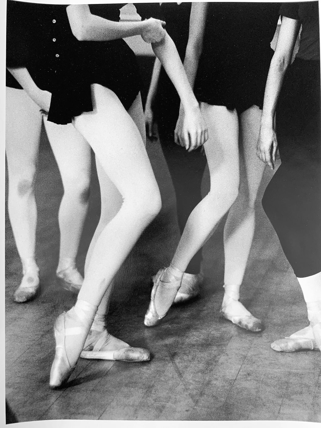 New York City Ballet, Black and White Dance Photography of Young Ballerinas 1960s by Ernst Haas