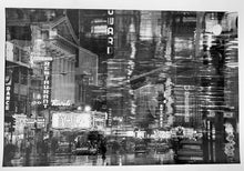Load image into Gallery viewer, From the photographer&#39;s series of photographs on New York, Times Square Reflection, New York City, 1952 by Ernst Haas, is an 11 x 14 gelatin silver print with the photographer&#39;s copyright stamp on verso.
