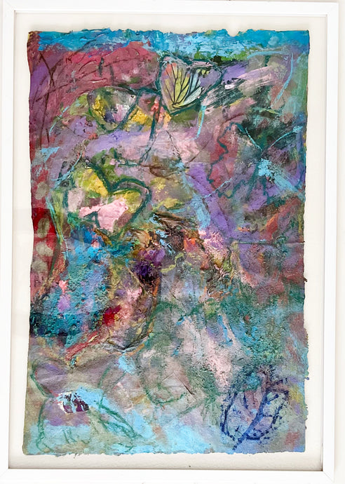 Longing to be Free by RF is a.muse, Art on Japanese Washi Paper