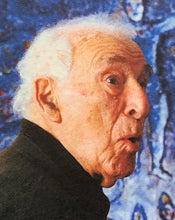 Load image into Gallery viewer, Marc Chagall, France  by Jean-Michel Voge, Artist Portrait Photography in France 1980s
