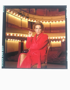 Jeanne Moreau, Paris, 1990s Portrait of French Actress by Jean-Michel Voge