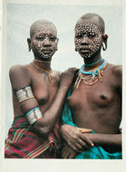 Nomad Princesses by Jean-Michel Voge, Tribal Women from the Omo Valley Ethiopia, Africa 1990s