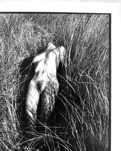 Kate #6, Vintage Black and White Photography of Female Nude in Yoga Pose by Leonard Freed