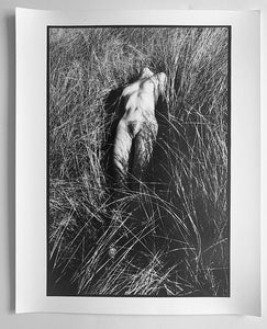Kate #6, Vintage Black and White Photography of Female Nude in Yoga Pose by Leonard Freed