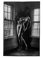 Kate Bending by Leonard Freed, Black-and-White Vintage Photography of Female Nude, Signed