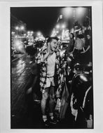 World Series Win by Leonard Freed, Black-and-White Baseball Photography New York City 1950s