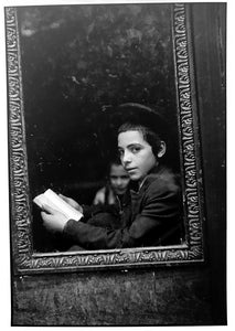 Yeshiva Boy by Leonard Freed, New York City, Black-and-White Photography 1950s of Jewish Diaspora