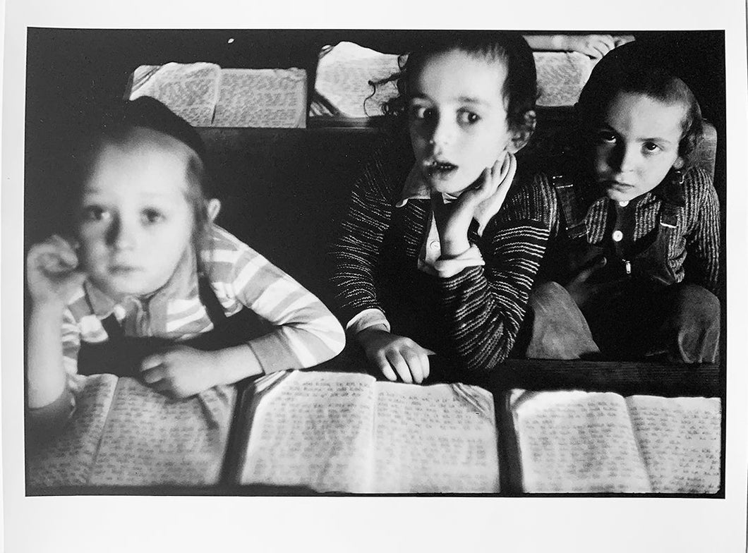 Yeshiva Students by Leonard Freed, Black-and-White Photography of Jewish Diaspora New York 1950s