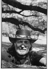 Load image into Gallery viewer, Willy Nelson by Leonard Freed, Three Black-and-White Photographs pf Country Western Singer, Texas 1990s
