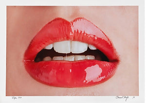 Lips by Ormond Gigli, Iconic Fashion Photograph 1960s.