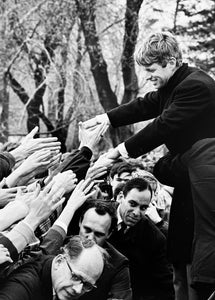 Robert Kennedy (RFK) Campaign Trail by Burt Glinn, Black-and-White Documentary Photography 1960s