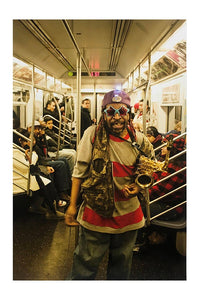 Subway Star by Roberta Fineberg, Street Photography New York City