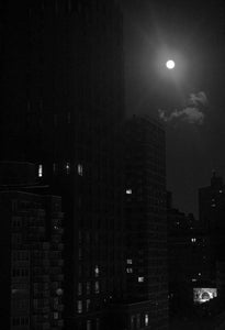 Snow Moon by Roberta Fineberg, Night Photography in New York City