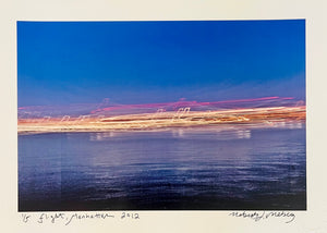 Flight by Roberta Fineberg, Experimental Photography on the Manhattan Waterfront