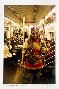 Subway Star by Roberta Fineberg, Street Photography New York City.