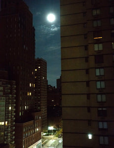 Wolf Moon by Roberta Fineberg, Photography of a Night of the Full Moon, New York City
