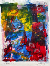 Load image into Gallery viewer, Bouquet by a.muse, One-of-a-Kind Abstract Art on Paper
