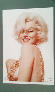 Marilyn Boob Smile by Bert Stern, The Last Sitting Portrait Photo of Marilyn Monroe
