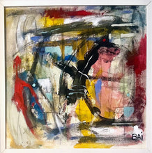 Load image into Gallery viewer, Tomorrow Will Always Come by Bai, African-American artist, Abstract Painting, Framed
