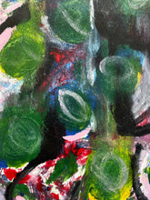 Load image into Gallery viewer, Flower Vase, Monotype, Contemporary Abstract Work on Paper by a.muse
