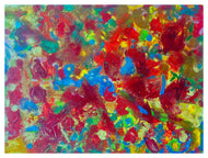 I Feel Like Dancing by a.muse, Acrylic Abstract Painting on Canvas Sheet