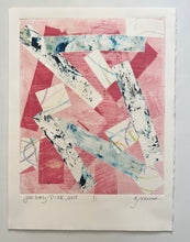 Load image into Gallery viewer, Positively Pink by a.muse, One-of-a-Kind Abstract Art on Paper
