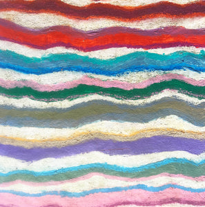 Waves by a.muse, Art on Washi Paper