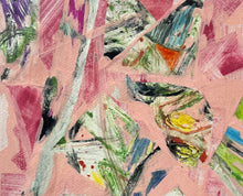 Load image into Gallery viewer, Pink Cosmos by a.muse, One-of-a-Kind Abstract Art on Paper
