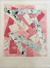 Load image into Gallery viewer, Positively Pink, Abstract Monotype by a.muse
