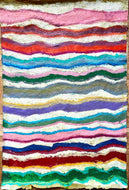 Waves by a.muse, Art on Washi Paper