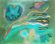 Positively Blooming by a.muse, Acrylic on Canvas